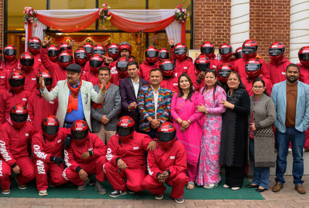 याङ्गो राइडद्वारा सडक सुरक्षा ओरियन्टेसन कार्यक्रम आयोजना