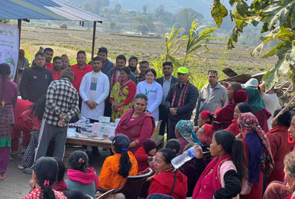 ग्लोबल आइएमई लघुवित्तको स्वास्थ शिविर सम्पन्न