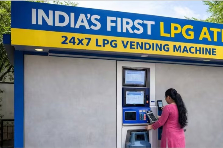 भारतमा पहिलो पटक ‘एलपीजी एटीएम’ सञ्चालन, ग्यास संकटबीच उपभोक्तालाई राहत