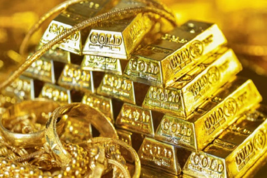 डलर कमजोर बन्दा सुनको मूल्यमा ३६ डलरको बढोत्तरी