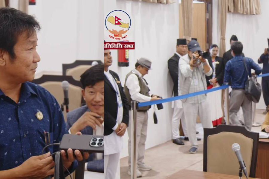 संसदमा हर्क साम्पाङको विद्रोह : प्रधानमन्त्री खोज्दै बैठक बहिष्कार