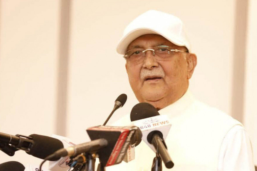 ‘जति प्रहार गरे पनि ढल्दिनँ, बाँचुञ्जेल झुक्दिनँ’ : ओली