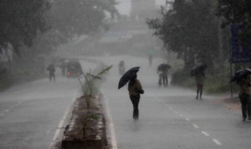 शुक्रवार र शनिवार वर्षासँगै हावाहुरी चल्ने सम्भावना