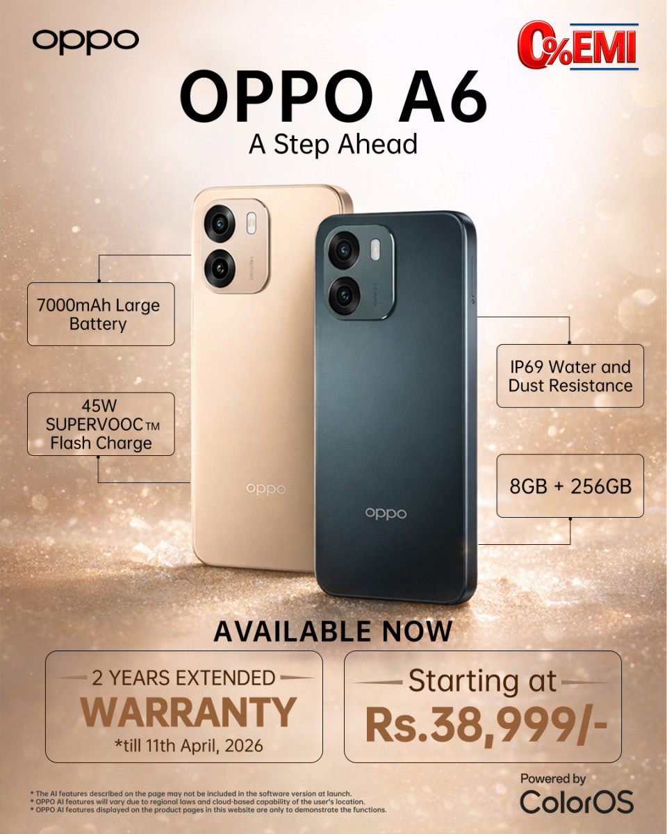 ओपो ए६ नेपालमा सार्वजनिक, ७०००एमएएच ब्याट्रीसहित यस्ता छन् अन्य फिचर्स