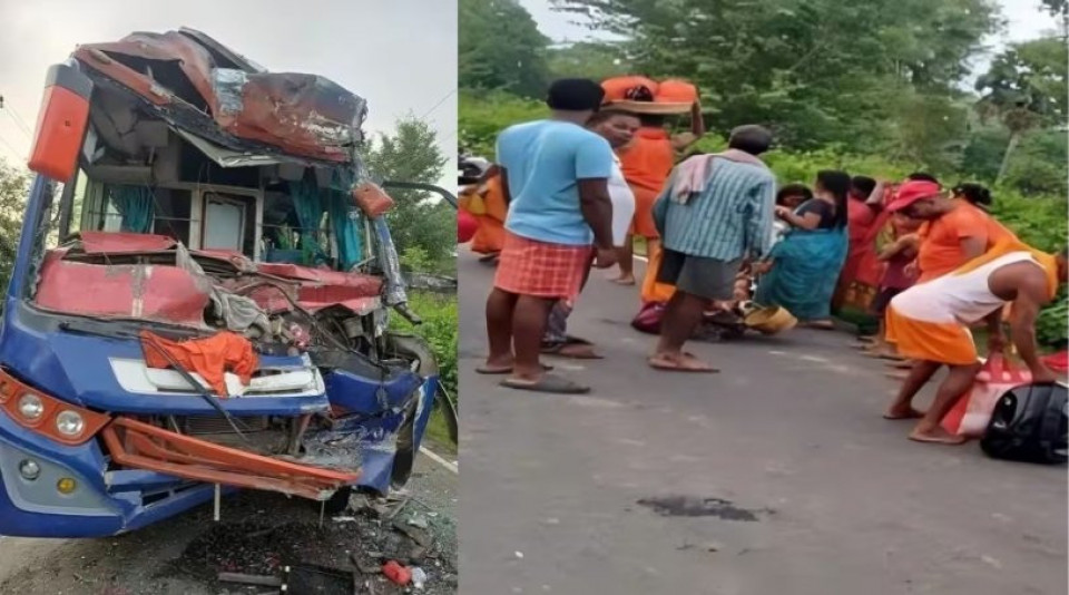भारतमा नेपाली तीर्थयात्री सवार बस दुर्घटना, ३ जनाको मृत्यु; करिब ५० घाइते