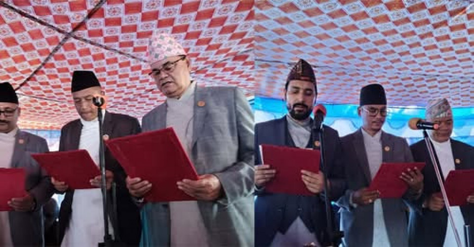 बागमतीमा मन्त्रिपरिषद् विस्तार, पाँच मन्त्रीले पाए जिम्मेवारी, ज्ञानबहादुर तामाङ विना विभागीय