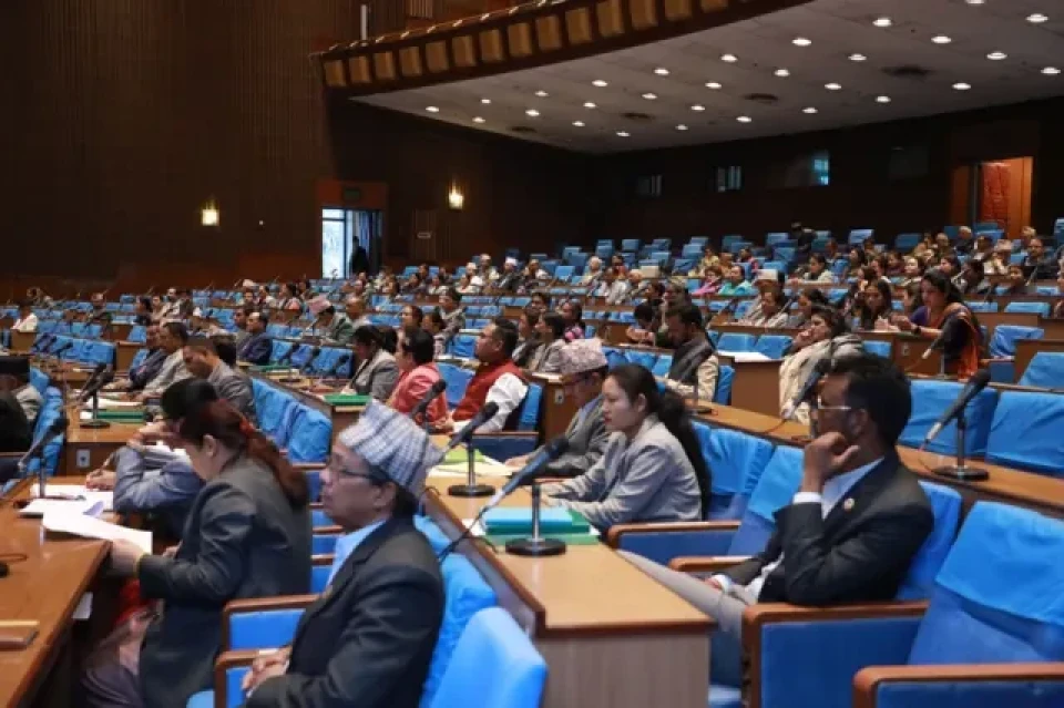 विपक्षको प्रश्नको प्रतिवाद गर्न नियमापत्तिमा उत्रियो रास्वपा