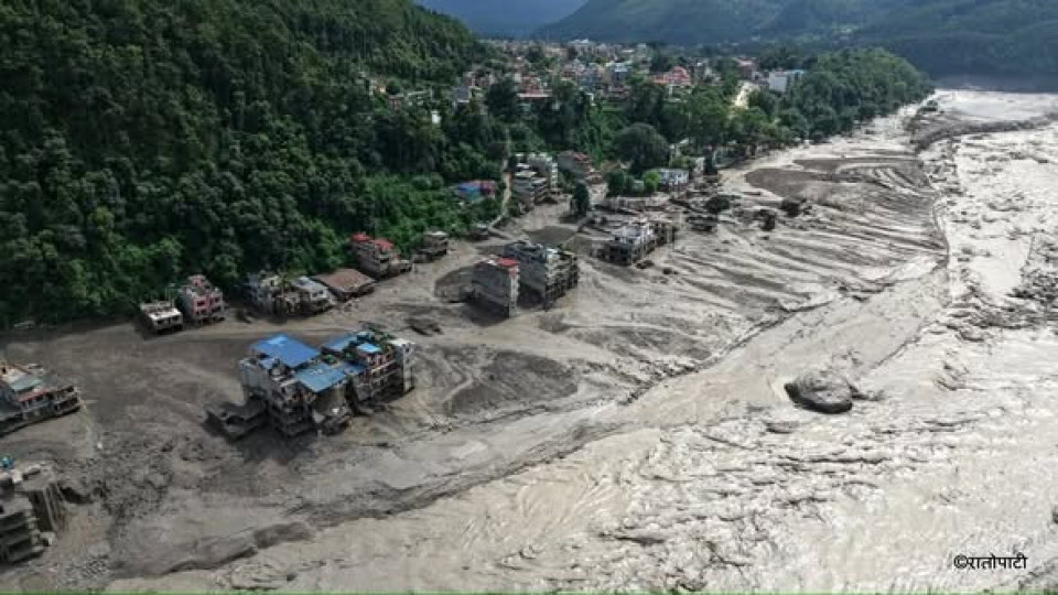 रसुवा बाढीपछि ३८४ पर्यटक सम्पर्कविहीन, २९१ जना विदेशी