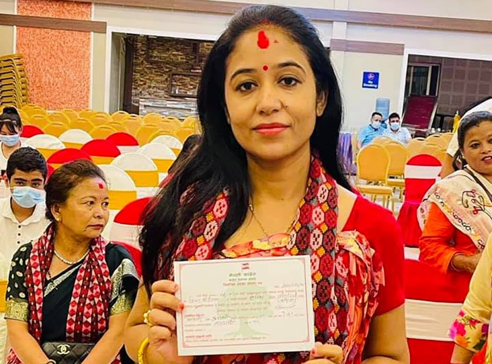 कोइराला परिवारको चौथो पुस्ता पनि कांग्रेस राजनीतिमा, महाधिवेशन प्रतिनिधिमा रिचाको उम्मेदवारी