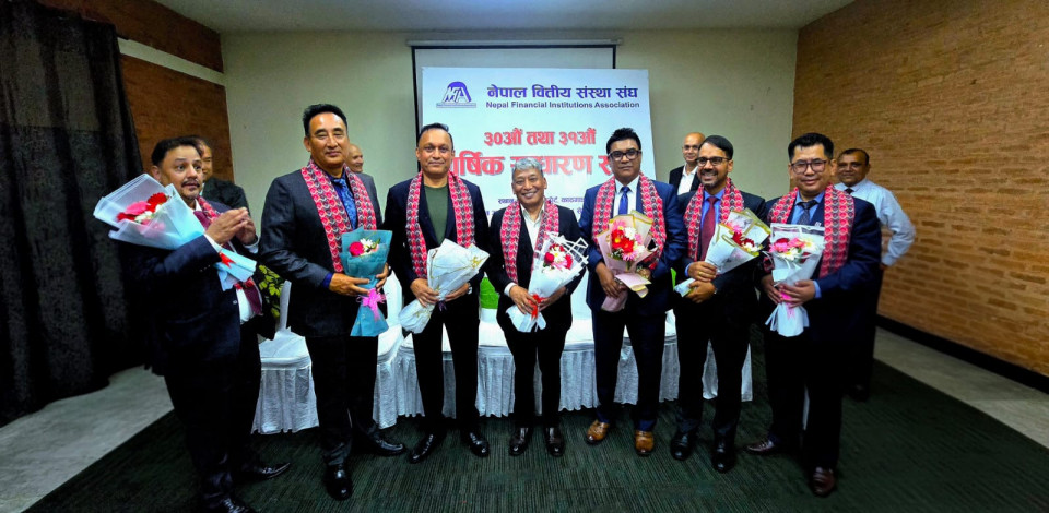 नेपाल वित्तीय संस्था संघको अध्यक्षमा रजोजमान श्रेष्ठ निर्वाचित