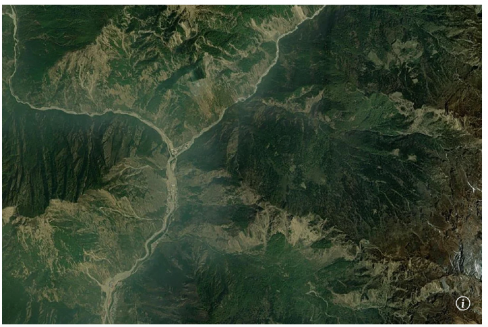भोटेकोशी विपत्तिको ‘ग्राउन्ड जिरो’मा चीनका ६ स्याटेलाइट, बादल छिचोल्दै खिचे हिमपहिरोस्थलका स्पष्ट तस्बिर