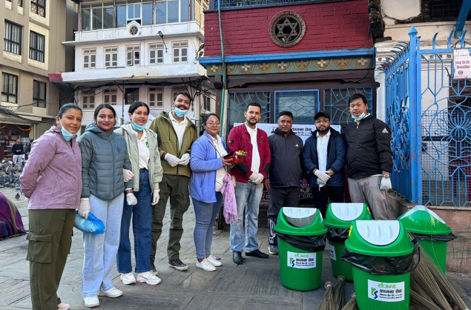 कामना सेवा विकास बैंकद्वारा मठमन्दिर सरसफाई कार्यक्रम सम्पन्न