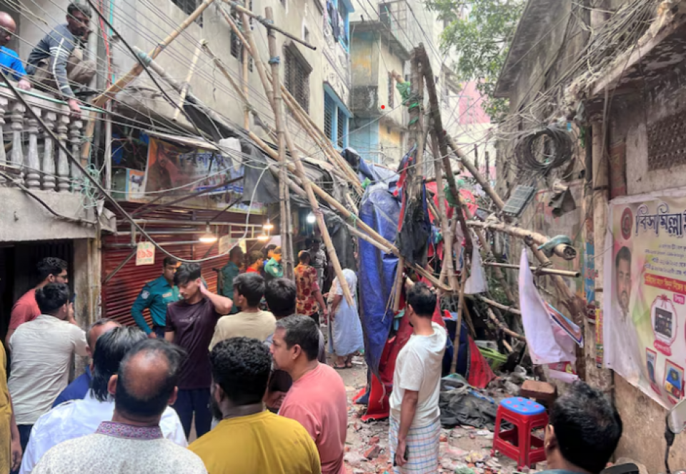 बंगलादेशमा ५.७ तीव्रताको भूकम्प, ६ जनाको मृत्यु