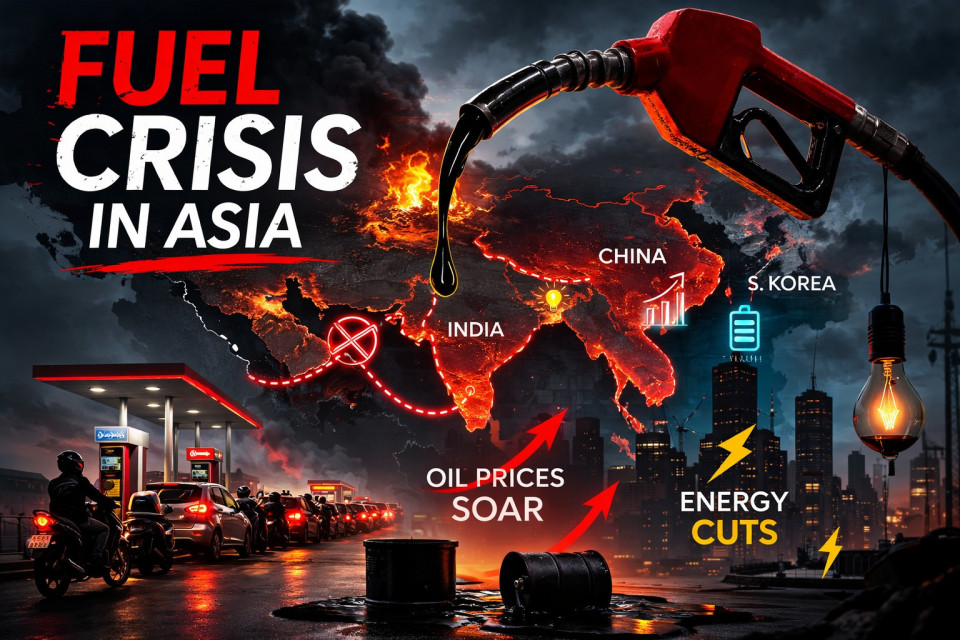 मध्यपूर्व युद्धको असर: तेल महँगिँदा एसियाली अर्थतन्त्र हल्लियो