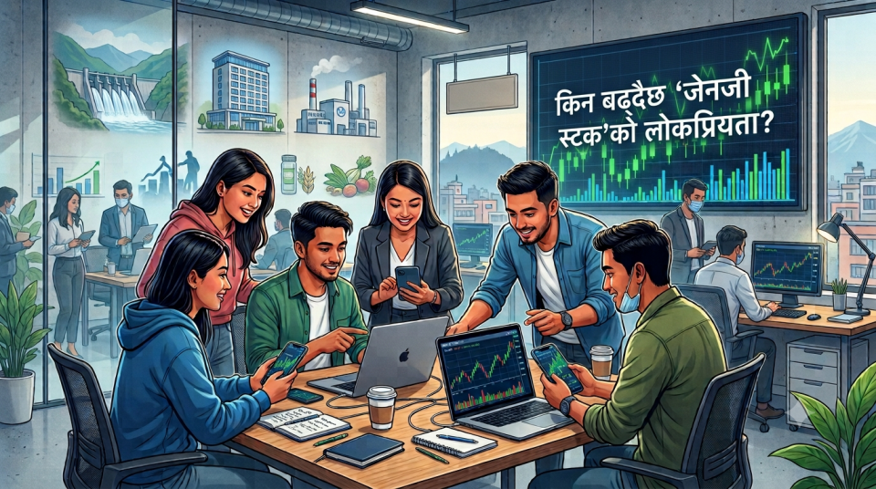सेयरबजारमा नयाँ ट्रेन्ड: किन बढ्दैछ ‘जेनजी स्टक’को लोकप्रियता ?