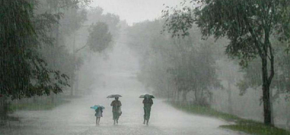 आज चार प्रदेशको तराईमा धेरै भारी वर्षाको सम्भावना, मधेशमा राति भारी पानी पर्न सक्ने
