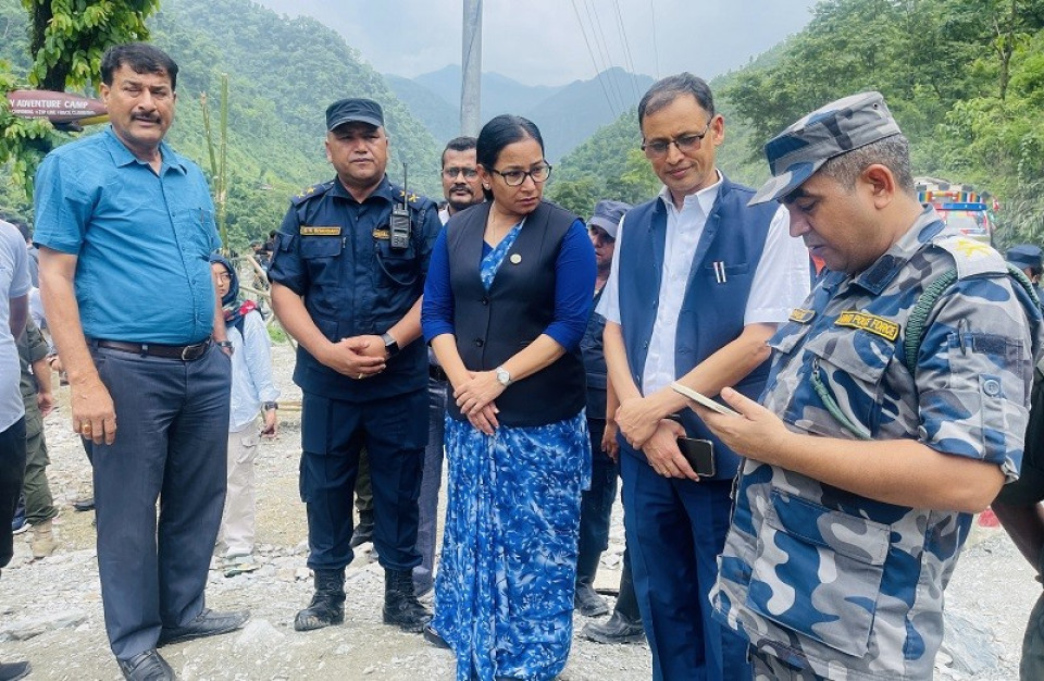 सिमालतालमा दुर्घटना भएका बसको खोजीका लागि भरतपुरको तटिय क्षेत्रका वडामा निग्रानी बढाउन महानगरको आग्रह