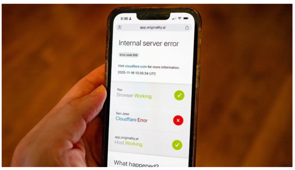 नेपालदेखि अमेरिकासम्म :क्लाउडफ्लेयरको गडबडीले इन्टरनेट जगत हल्लियो, ७० लाख वेबसाइट एकैपटक डाउन !