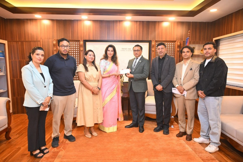 रसुवा बाढीपीडितको राहत, उद्धार तथा पुनर्स्थापनाका लागि नाइमाद्वारा ५० लाख सहयोग