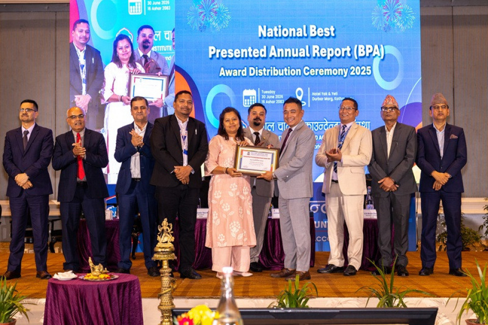 एनसीएचएलले बीपीए अवार्ड २०२५ अन्तर्गत पायो ‘सर्टिफिकेट अफ मेरिट’