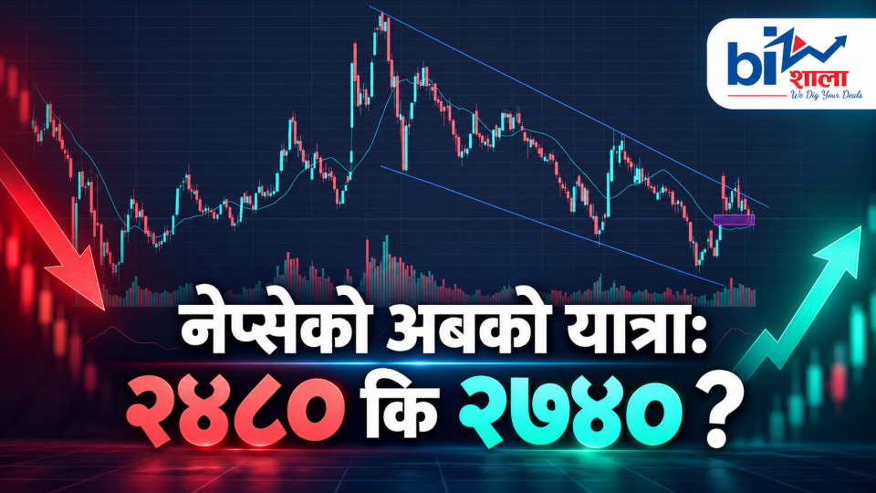 नेप्सेमा गिरावट थामिने संकेत: डोजीले जगायो आशा, २७४० विन्दूसम्म पुग्नसक्छ !