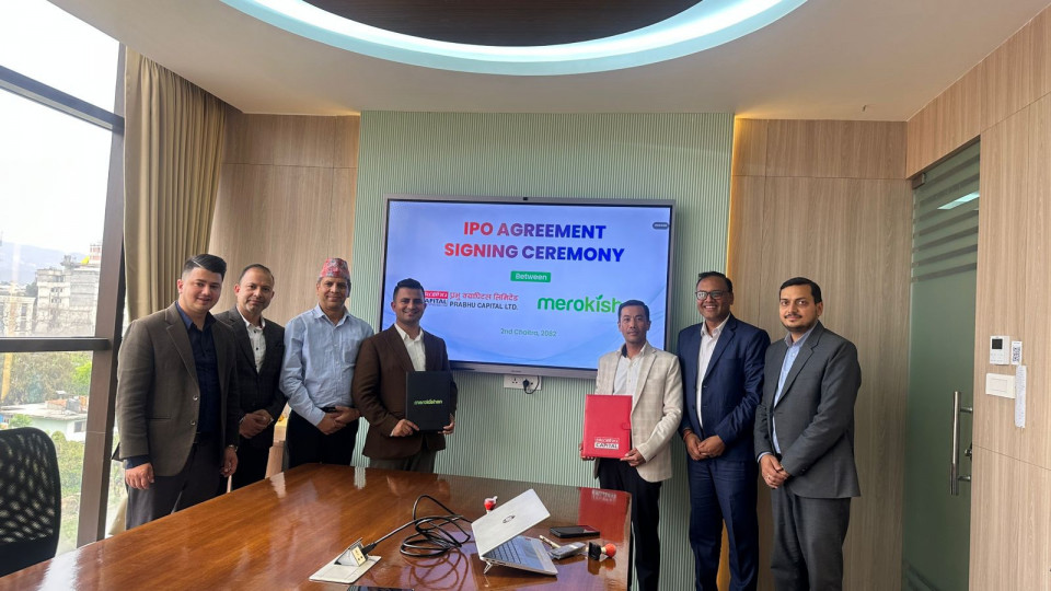 मेरो किसान लिमिटेडको आईपीओ निष्कासनका लागि प्रभु क्यापिटल बिक्री प्रबन्धक नियुक्त