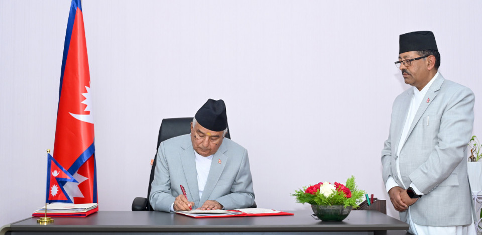 खरिद प्रणालीमा सुधारको संकेत, राष्ट्रपतिले ल्याए नयाँ अध्यादेश