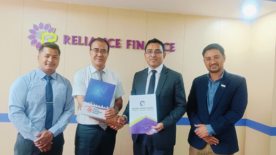 रिलायन्स फाइनान्स एनपीएस–नेशनल कार्ड स्विच तथा नेपालपे कार्डमा आवद्ध