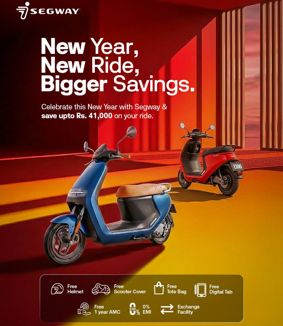 नयाँ वर्षको अवसरमा ‘सेगवे ई११०एल’मा विशेष अफर घोषणा