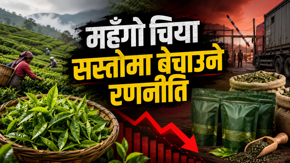 नेपाली चियामाथि भारतको वार्षिक ‘ब्ल्याकमेल’