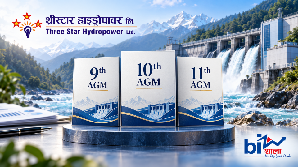 थ्री स्टार हाइड्रोले तीन एजीएम एकैपटक गर्दै, शतप्रतिशत हकप्रदको प्रस्ताव पारित गर्ने