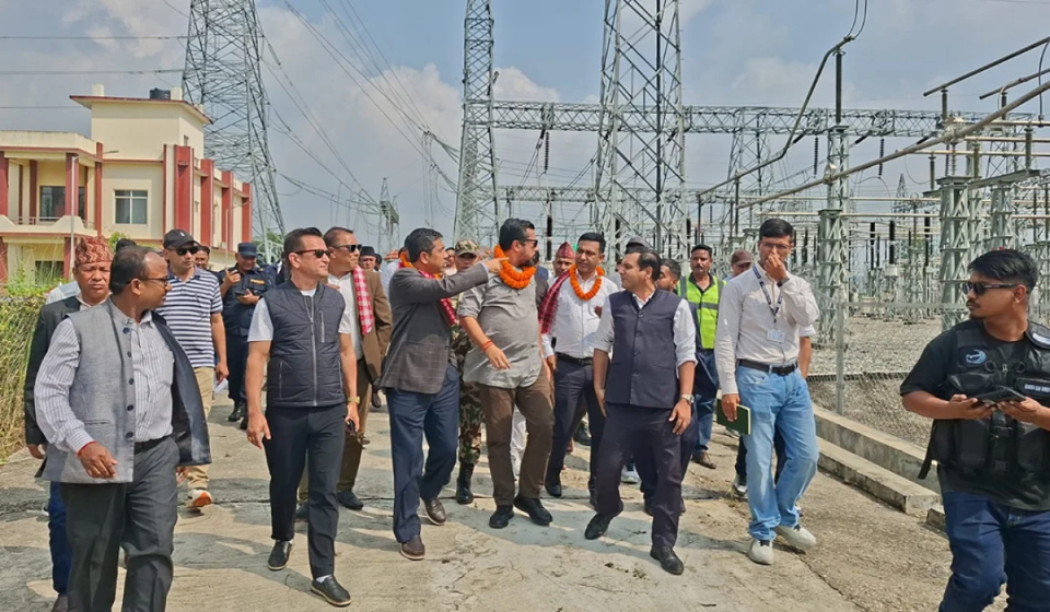 हेटौंडा–ढल्केबर ४०० केभी प्रसारणलाइनको काम अन्तिम चरणमा, दसैंलगत्तै चार्ज हुने