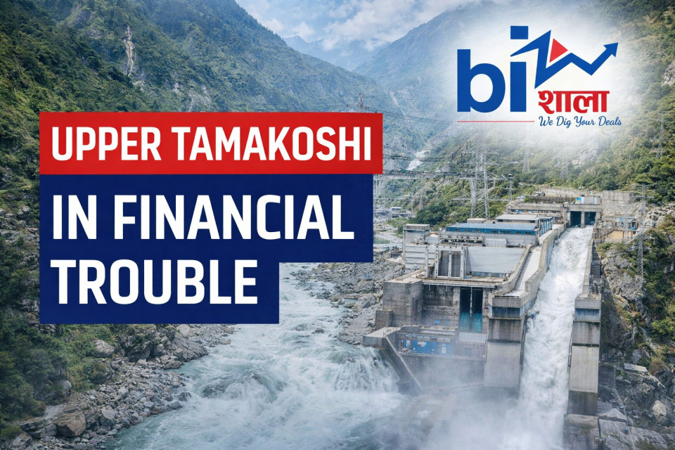 अप्पर तामाकोसीमा वित्तीय दबाब गहिरिँदै: उत्पादन कमीले १ अर्ब जरिवाना, घाटा १२ अर्ब नाघ्यो