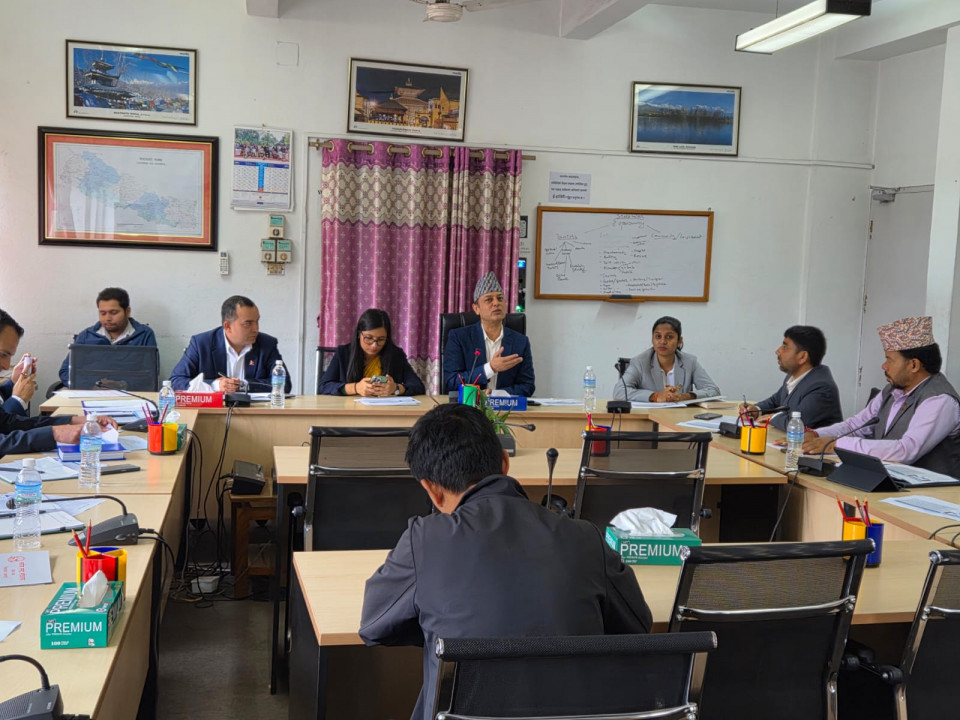 प्रतिनिधि सभाको कार्यव्यवस्था परामर्श समितिको बैठक सम्पन्न