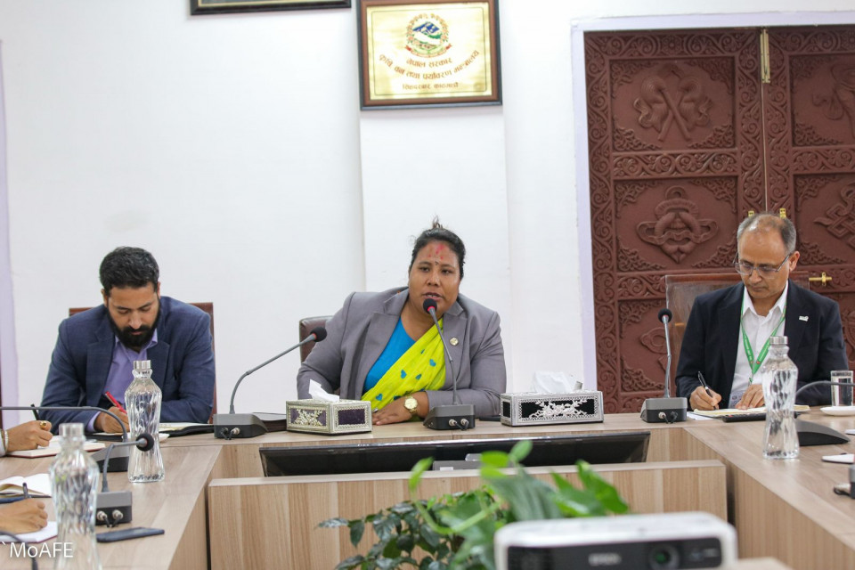 बाढीपछि पशुजन्य रोग फैलिन नदिन विशेष सतर्कता अपनाउन मन्त्री चौधरीको निर्देशन