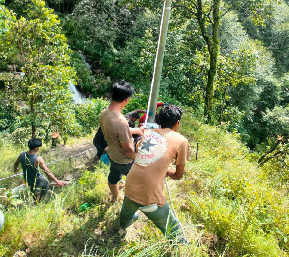 विनाशकारी बाढीपछि रसुवामा विद्युत् सेवा पुनःस्थापनाको प्रयास तीव्र, नुवाकोट–रसुवा अन्तरसम्बन्ध जोडिँदै