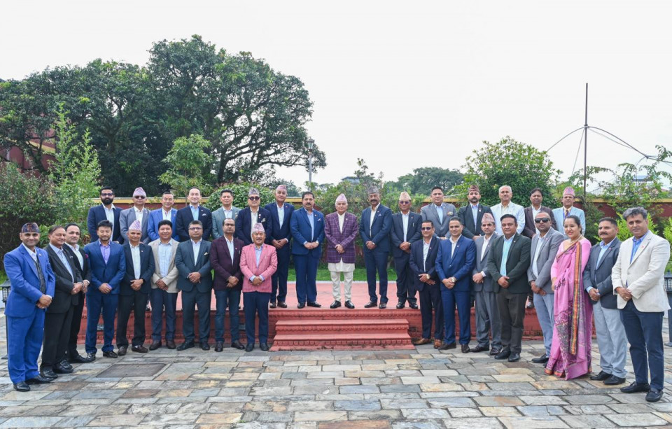 सरकार एक्लैले अर्थतन्त्र उठाउन सक्दैन, निजी क्षेत्रसँग सहकार्य बढाऊः राष्ट्रपति पौडेल