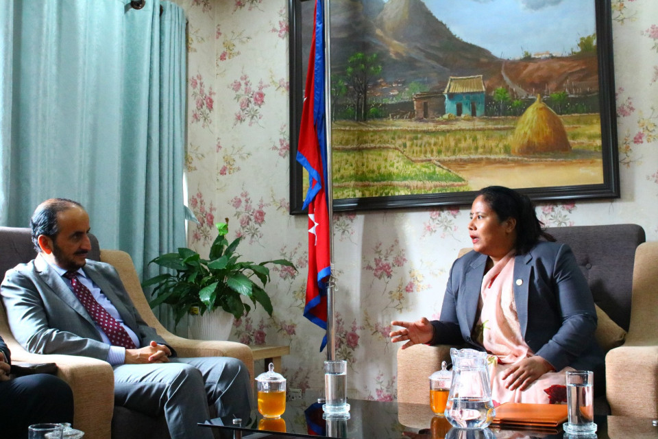 नेपाल–ओमानबीच मल आपूर्ति, कृषि व्यापार र प्रत्यक्ष उडानमा सहकार्य विस्तारको तयारी