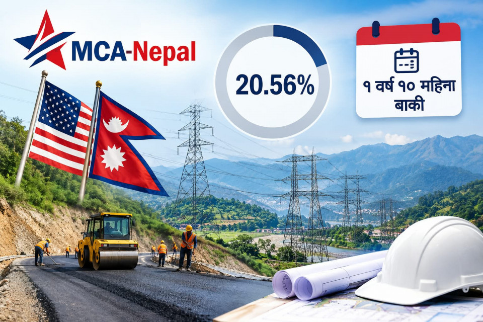 एमसिए–नेपालको समयसीमा सकिन १ वर्ष १० महिना बाँकी, खर्च भने २०.५६ प्रतिशत मात्रै