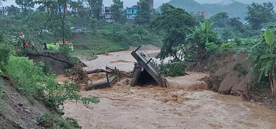 यी ठाउँमा भारी वर्षाको सम्भावना रहेकाले बाढी पहिरोबाट बच्न चेतावनी