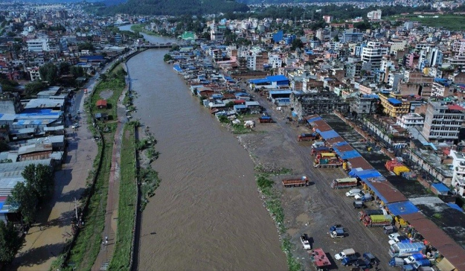 काठमाण्डौ उपत्यकाका नदीमा जलसतह बढेकाले सतर्कता अपनाउन आग्रह