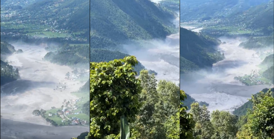 भोटेकोशी बाढीको असर: नागढुंगादेखि भरतपुरसम्मको सडक पूर्ण बन्द