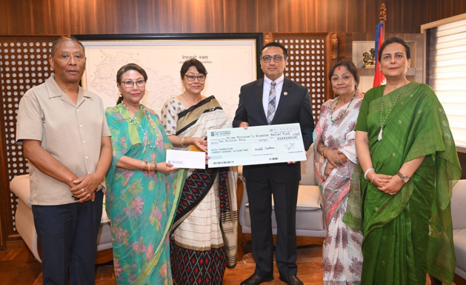 विपदमा दया फाउन्डेसनको साथ, उद्धार कोषमा १ करोड सहयोग