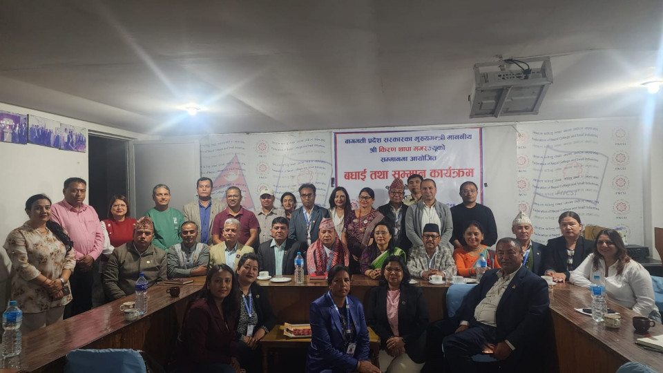 घरेलु तथा साना उद्योगको प्रवर्द्धनमा बागमती प्रदेश सरकारको जोड : मुख्यमन्त्री मगर