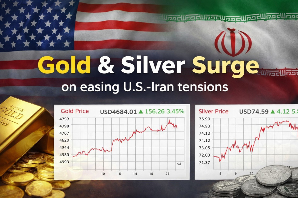 अमेरिका-इरान तनाव घट्ने संकेतसँगै सुनचाँदीमा उछाल, लगानीकर्ताको ध्यान पुनः बहुमूल्य धातुतर्फ