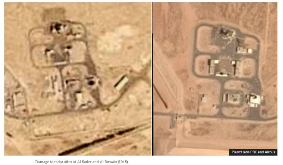 इरानी आक्रमणबाट अमेरिकी अड्डामा झण्डै १ खर्ब २० अर्ब रुपैयाँ बराबरको क्षति