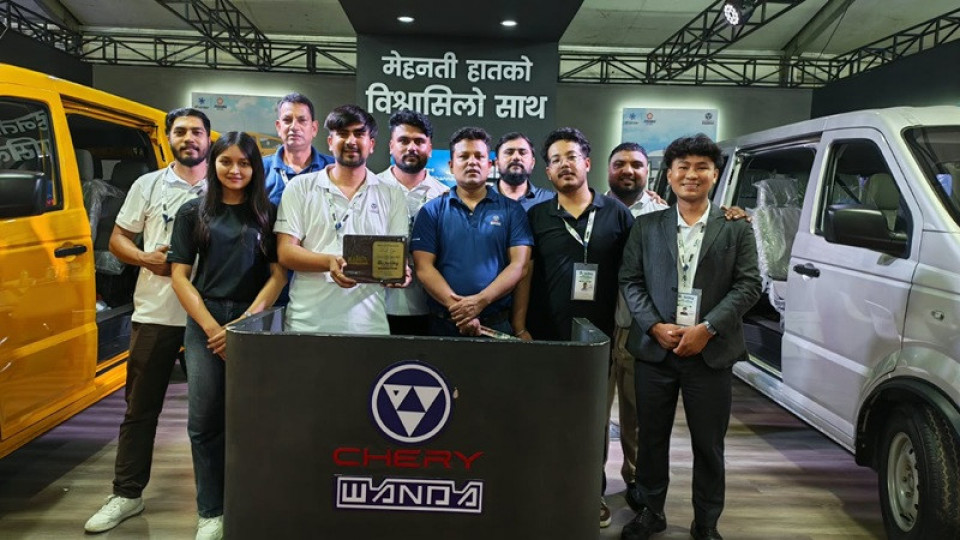 चेरी वान्डाका गाडीमा ग्राहकको विशेष आकर्षण, नाइमा एक्स्पोमा उल्लेख्य बुकिङ