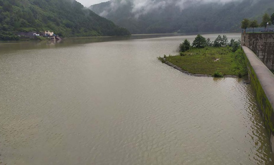 कुलेखानी ड्याममा पानीको सतह बढ्यो, उच्च सतर्कता अपनाउन आग्रह