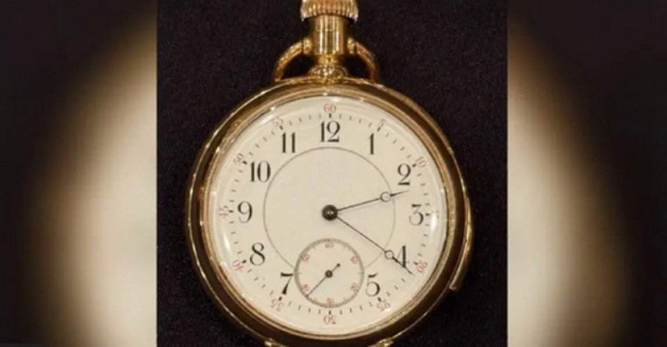 टाइटानिक यात्रुको घडीको रेकर्ड बोली, १७.८० करोड पाउण्डमा बिक्यो