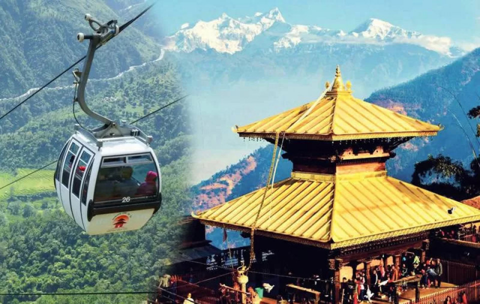 दशैंका तीन दिन मनकामना केबलकार सेवा बन्द रहने